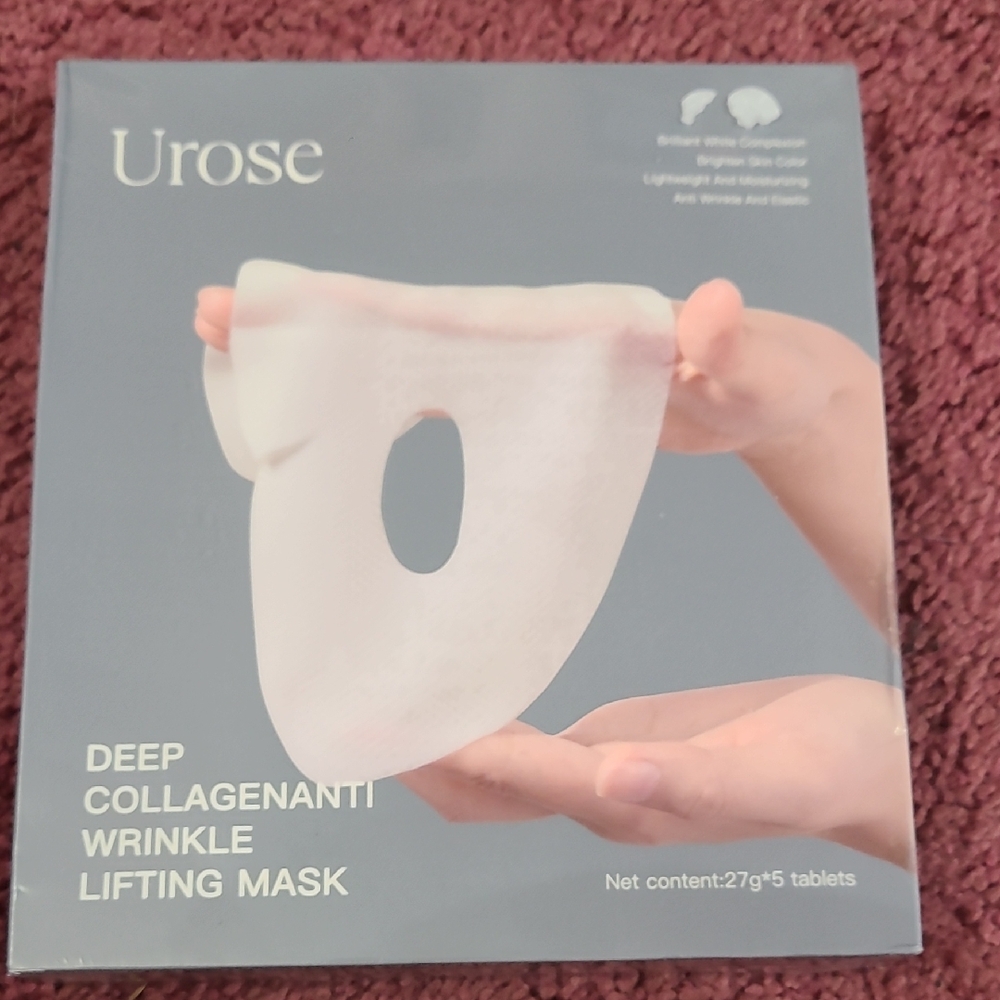 Deep Collagenanti Wrinkle Lifting Mask — White